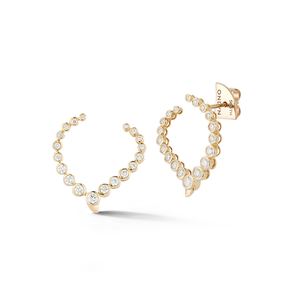Zen Hoop Earring