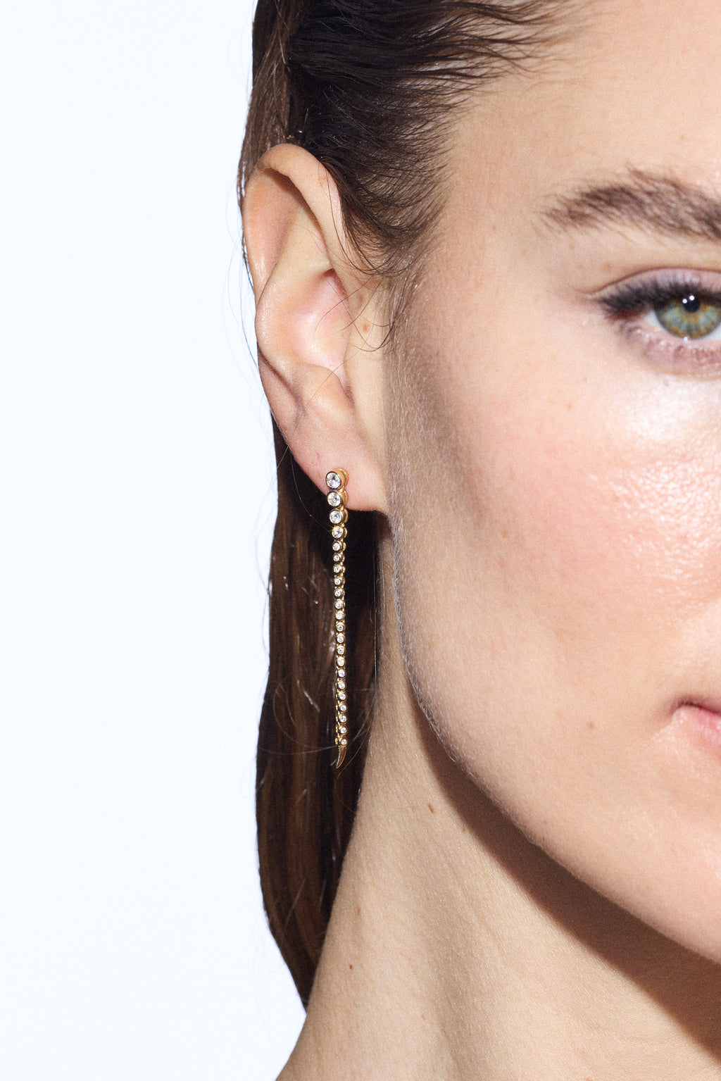 LONG CONTINUUM EARRING