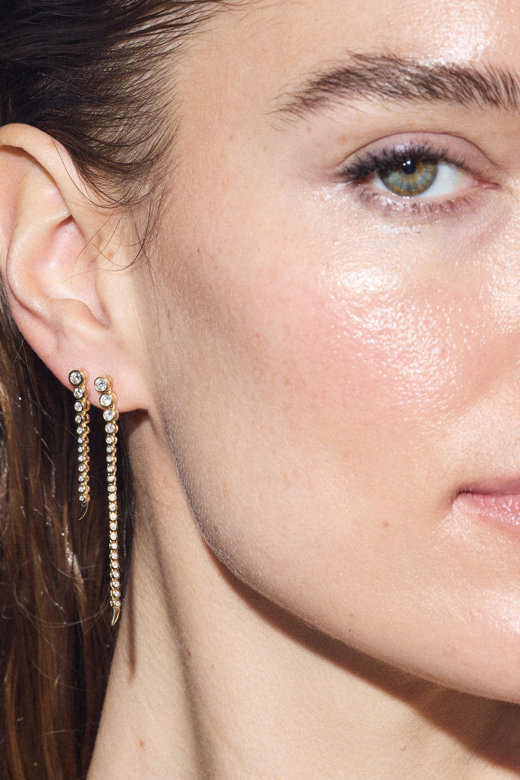 LONG CONTINUUM EARRING