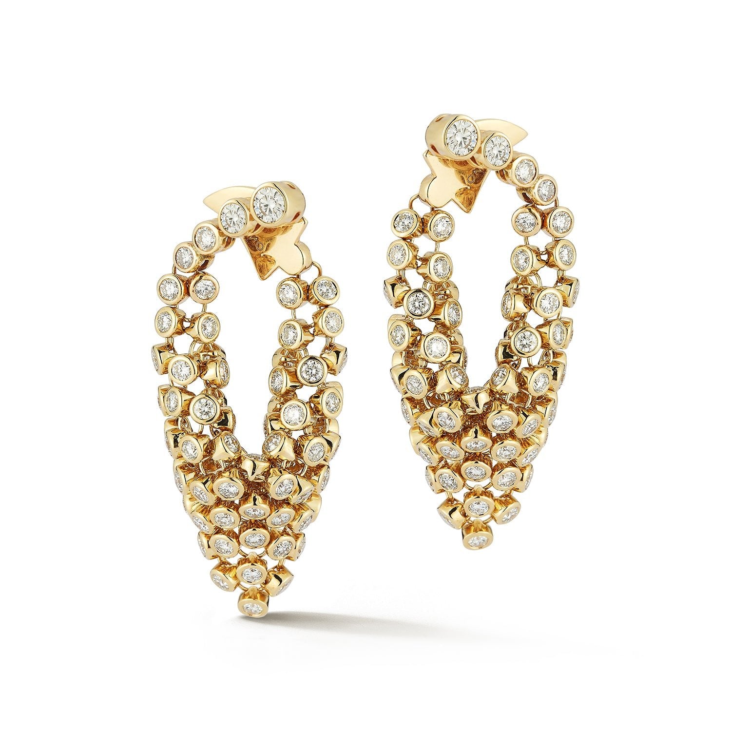 Diamond Bias Earring - Earring - ONDYN