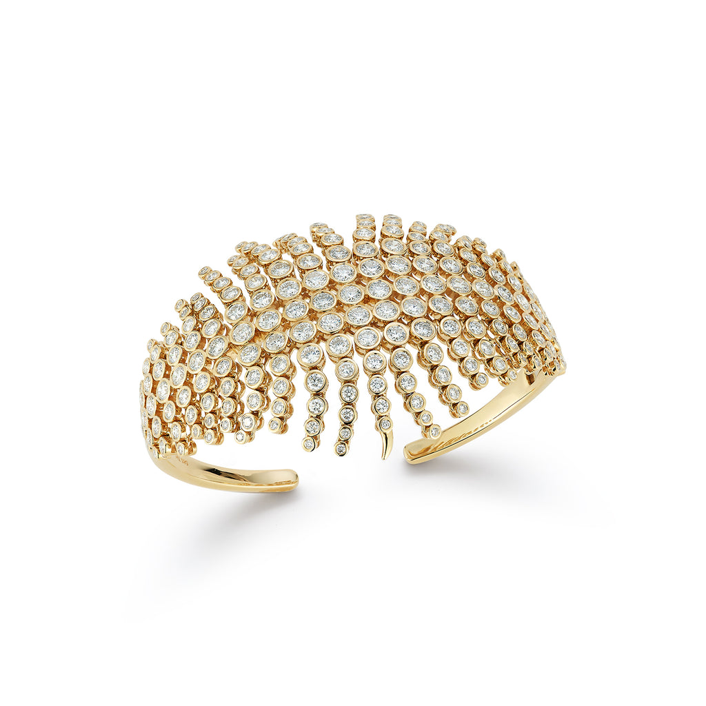 Grand Fringe Cuff - Statement Cuff Bracelets - ONDYN