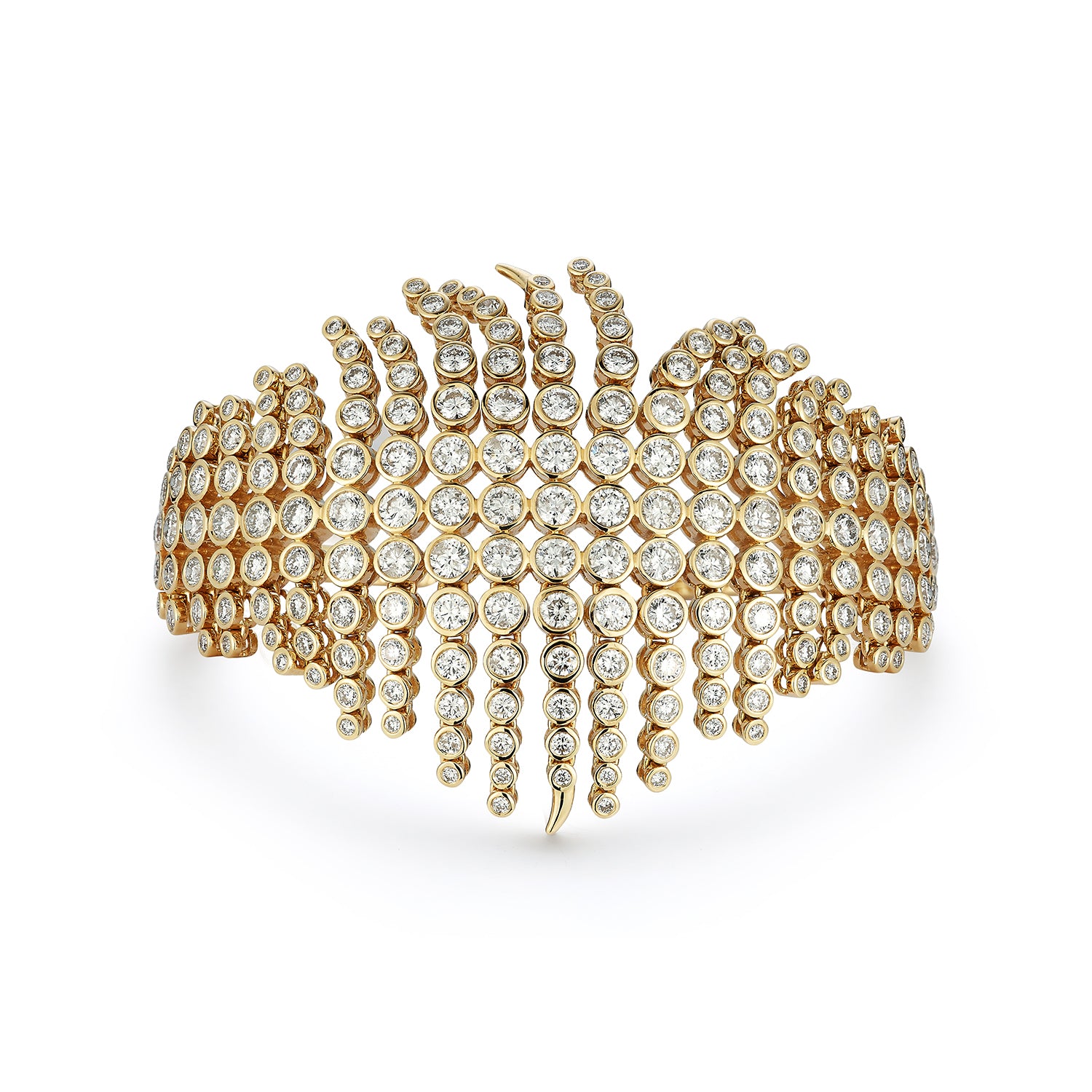 Grand Fringe Cuff - Statement Cuff Bracelets - ONDYN