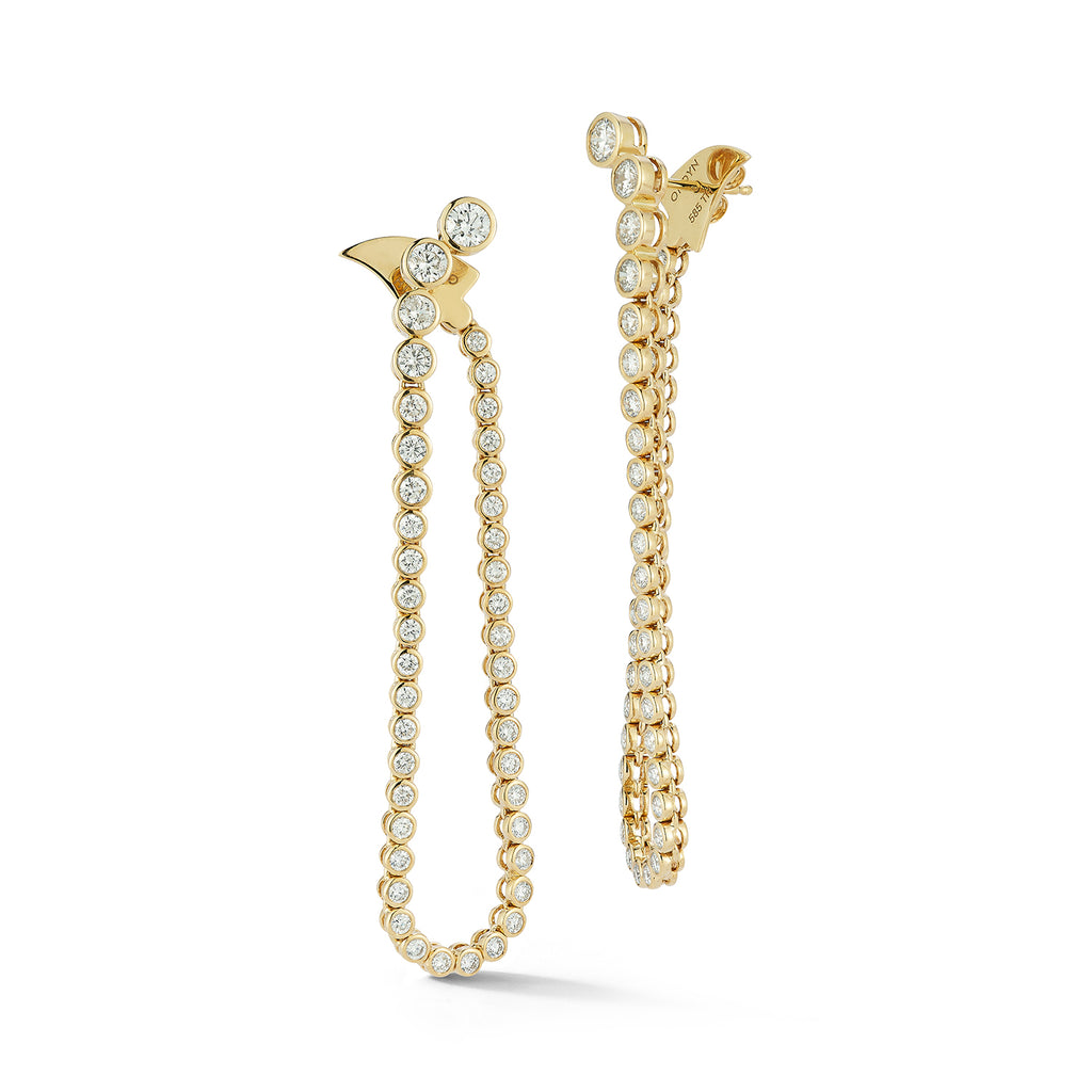 Grand Fluorescence Earring - Hoop Earrings & Huggie Earrings - ONDYN