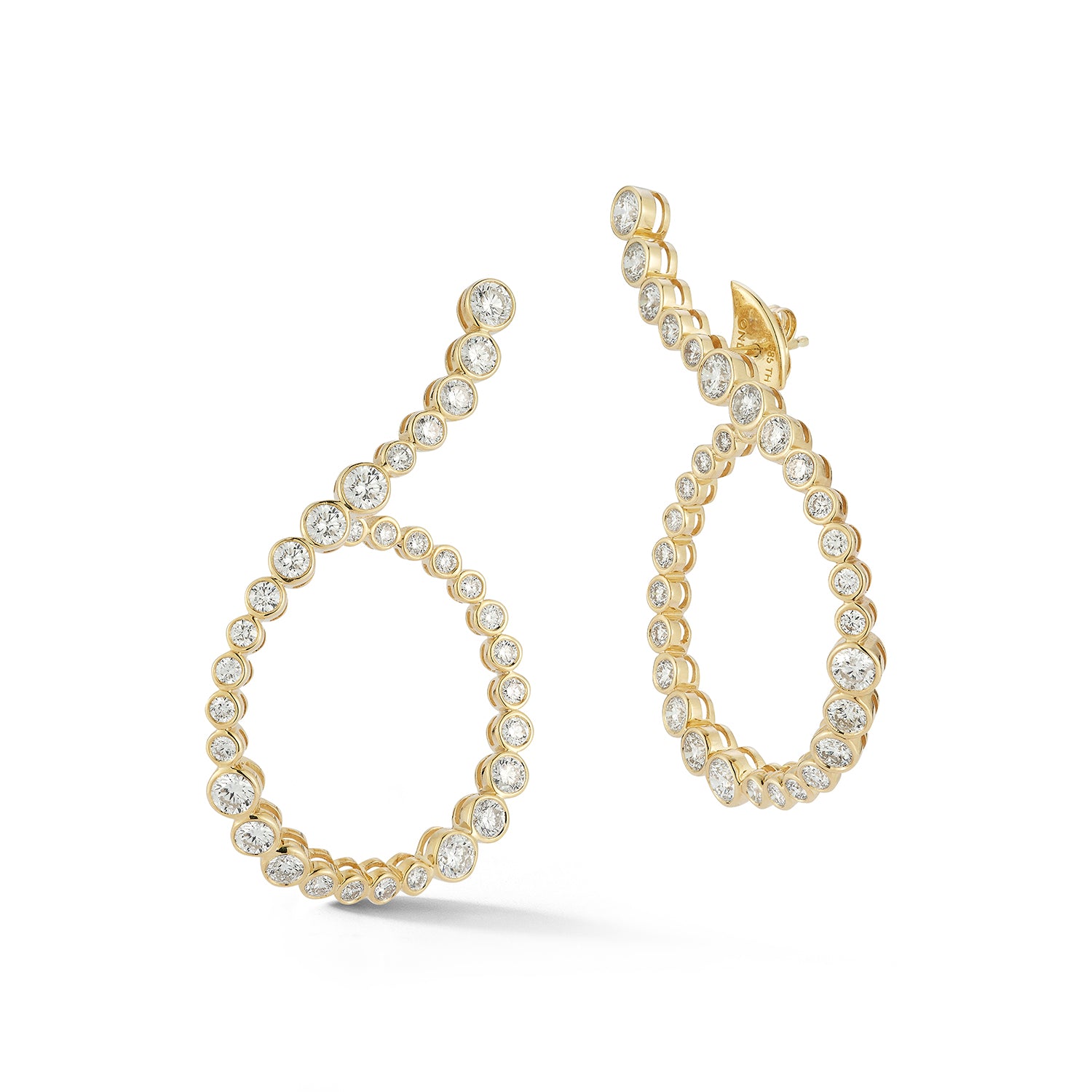 Grand Halo Hoop Earring - ONDYN