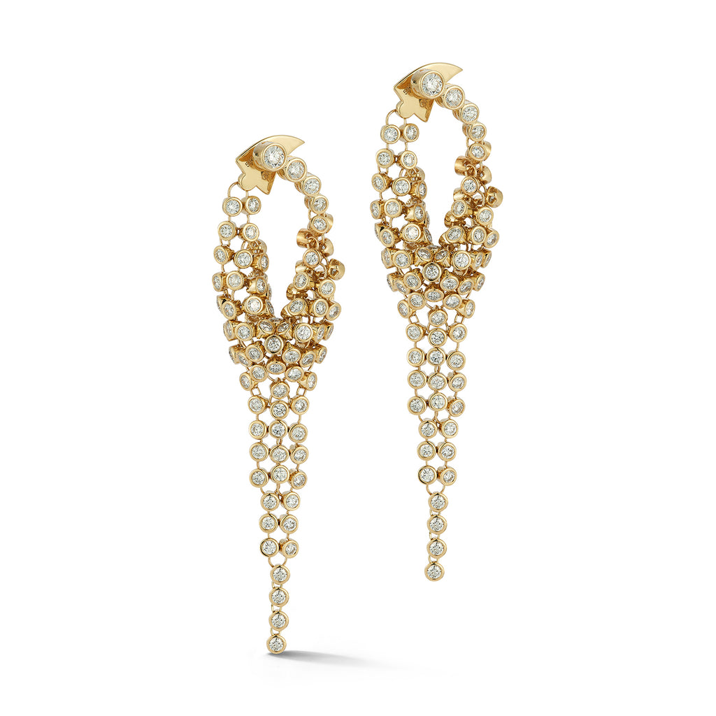 Grand Diamond Bias Earring - Earring - ONDYN