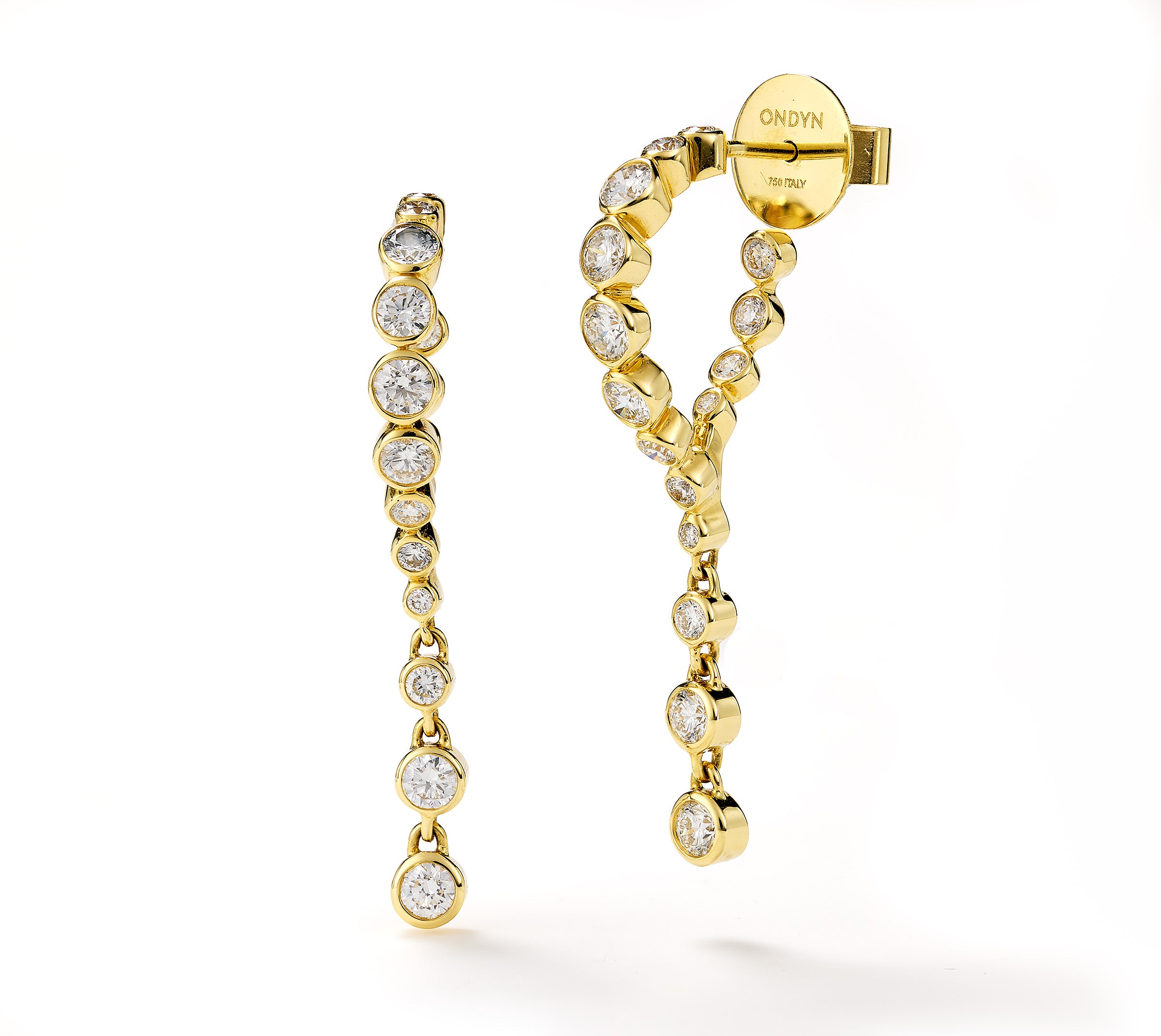 VETRA THREE DROP POINT EARRING
