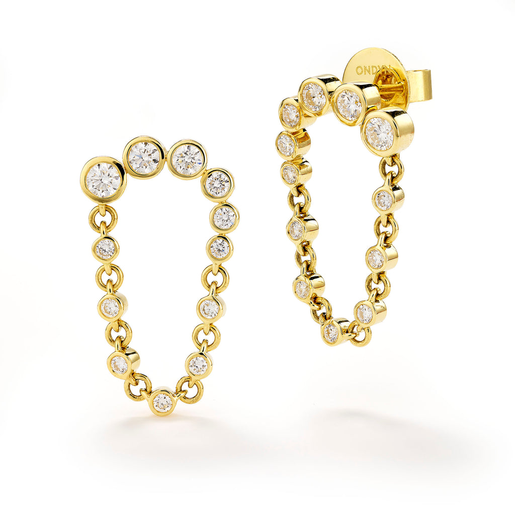 ELLIPSE LINK EARRING