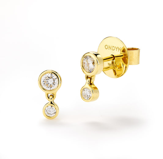 Vera Single Drop Stud Earring