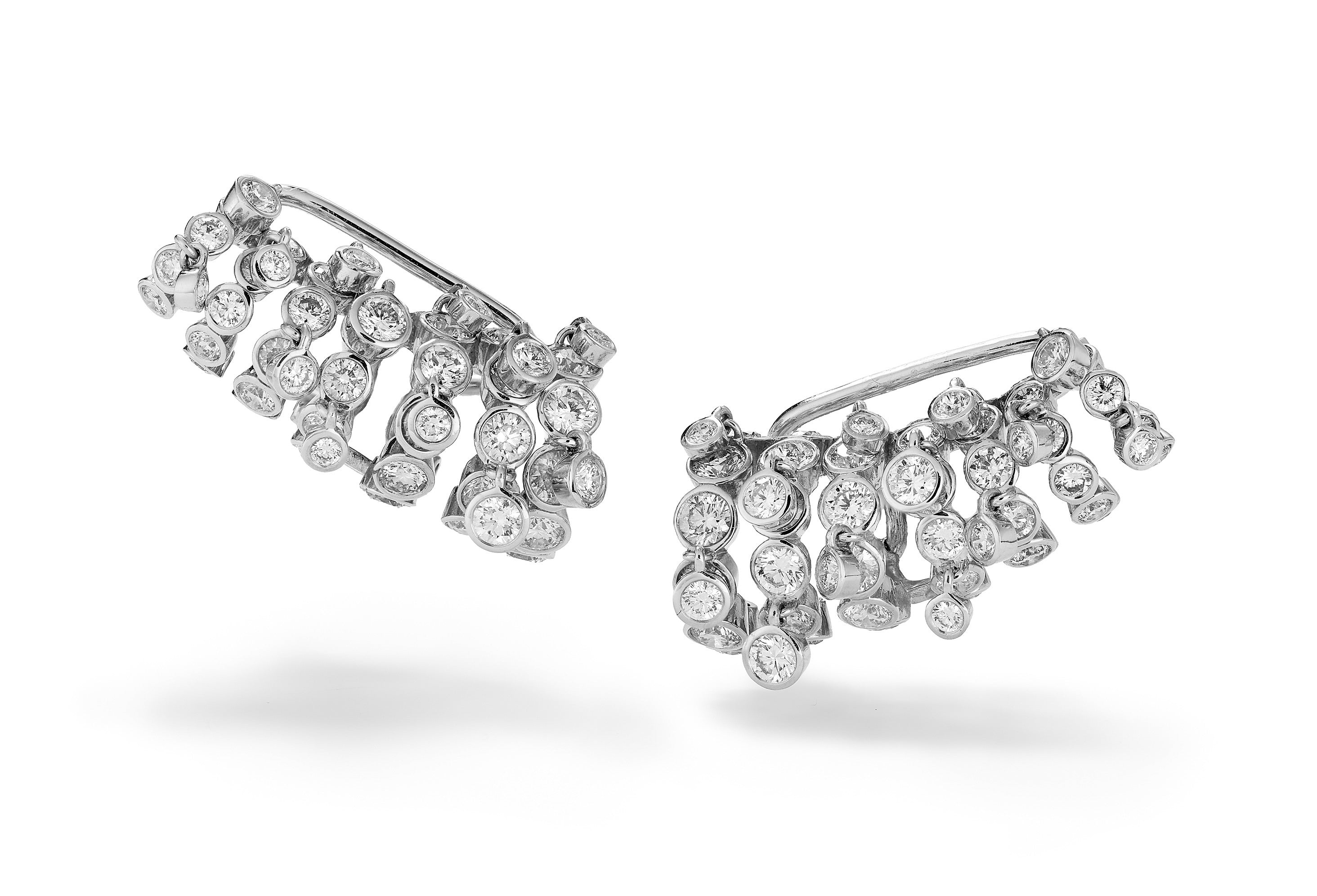 DIAMOND CONFETTI CRAWLER EARRING