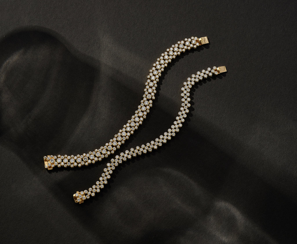 GRAND CHEQUER TENNIS BRACELET