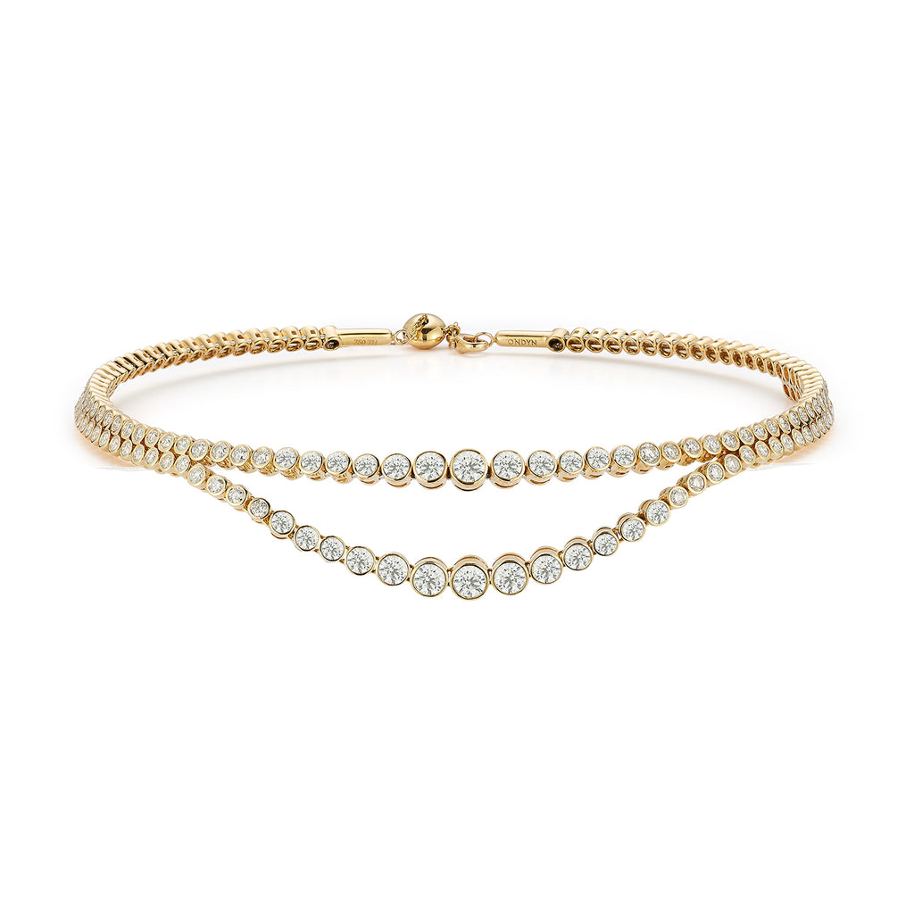 Lumiére Choker - Diamond Tennis Necklaces - ONDYN