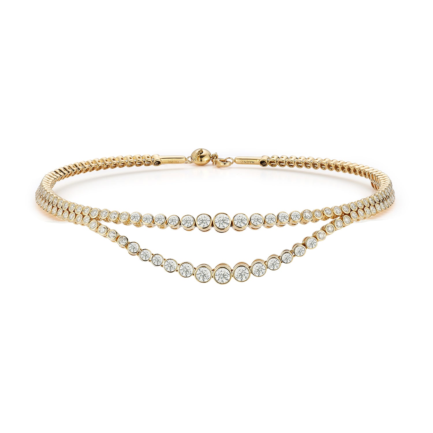 Lumiére Choker - Diamond Tennis Necklaces - ONDYN