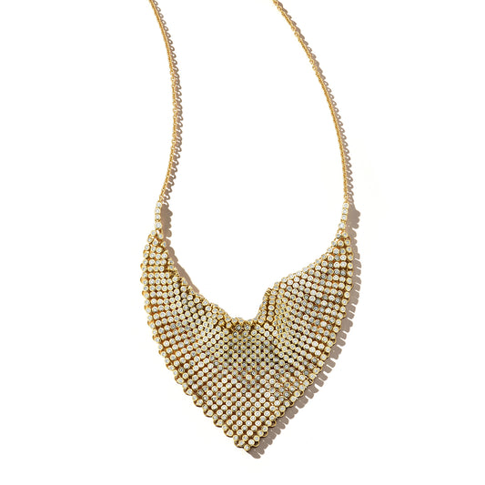 Disco Scarf Necklace