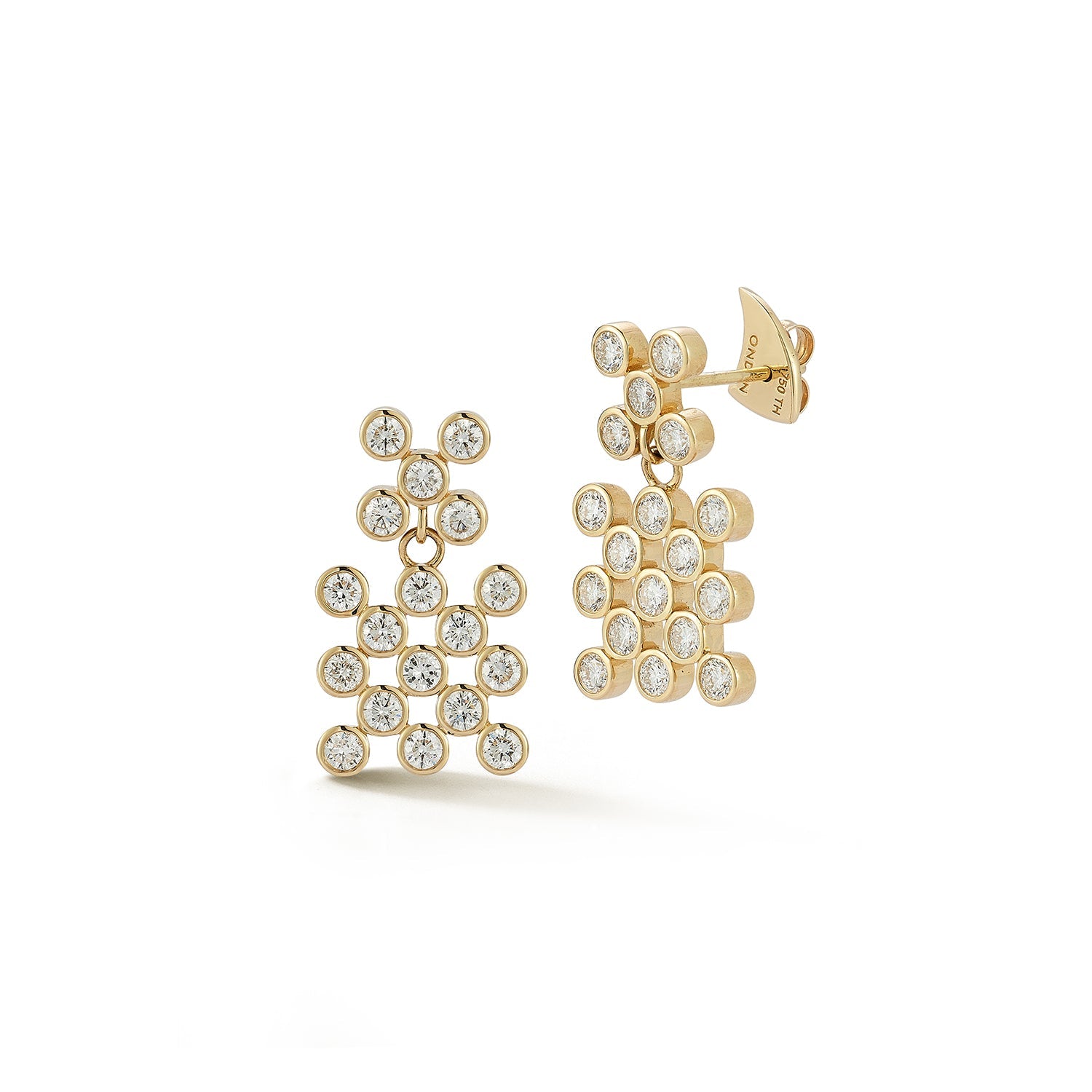 Checkmate Earring - Earring - ONDYN
