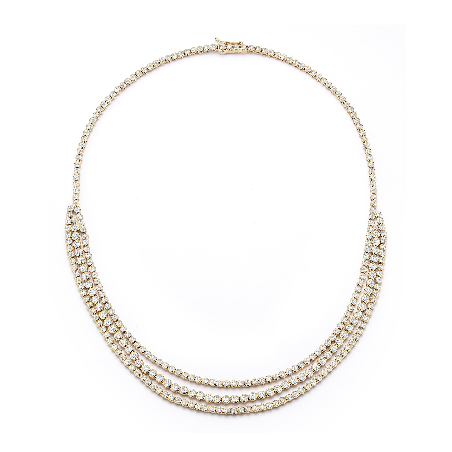 Illumine Necklace - Diamond Tennis Necklaces - ONDYN