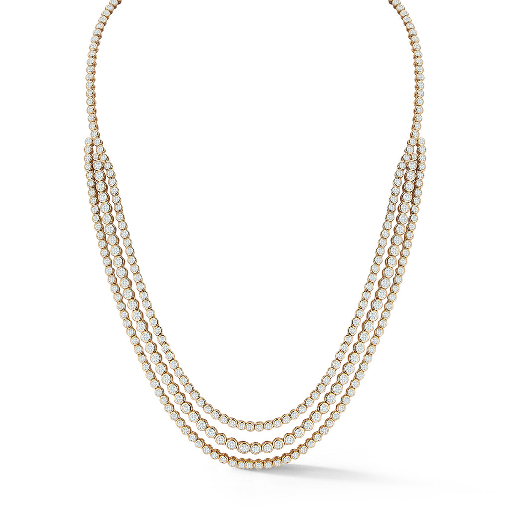 Illumine Necklace - Diamond Tennis Necklaces - ONDYN
