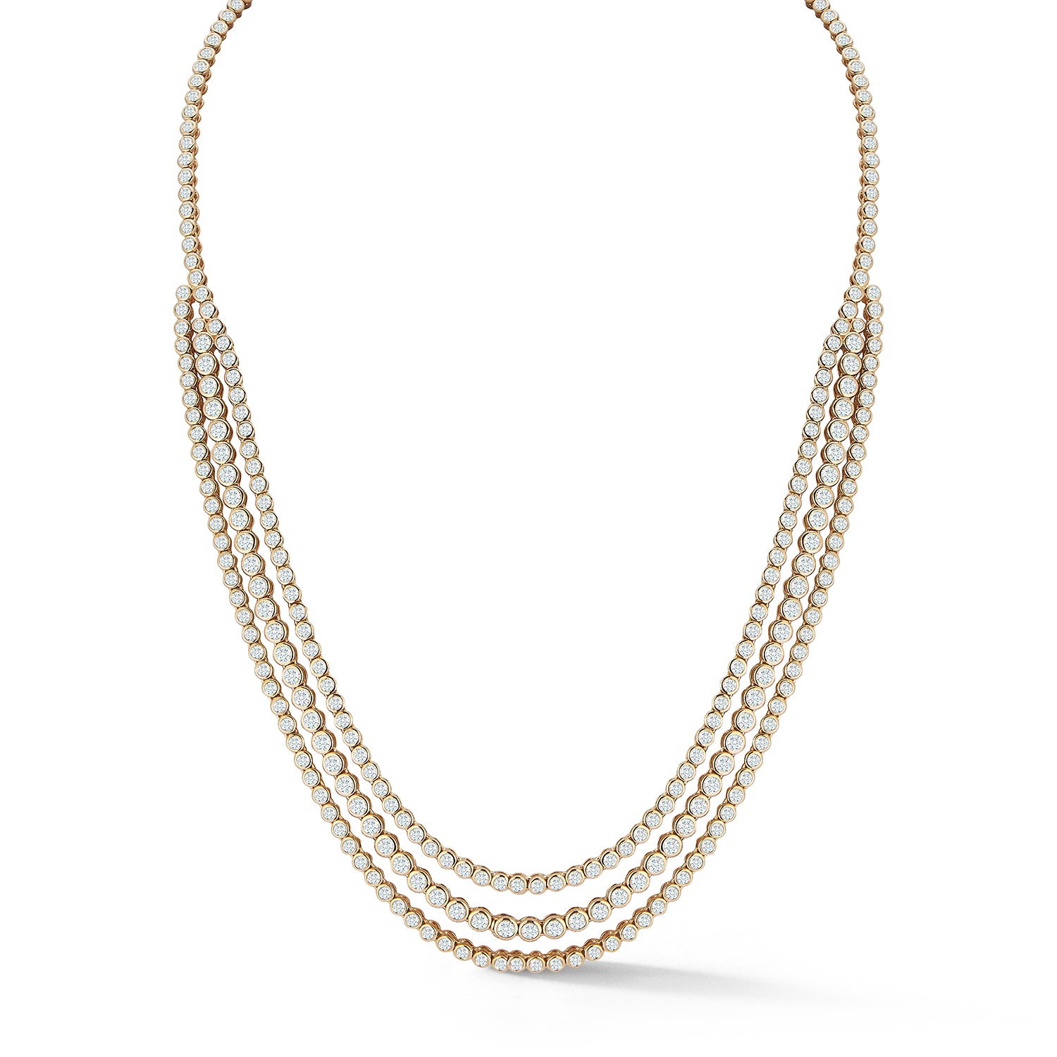 Illumine Necklace - Diamond Tennis Necklaces - ONDYN