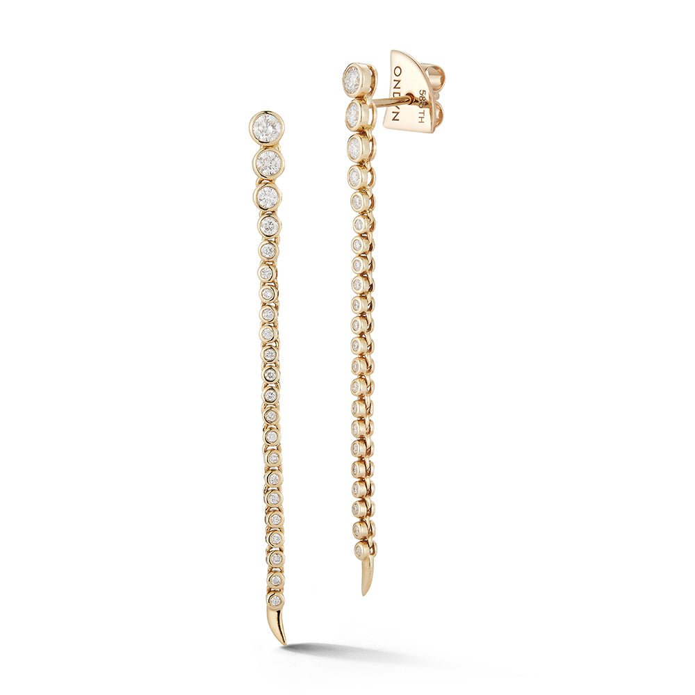 Long Continuum Earring - Earring - ONDYN