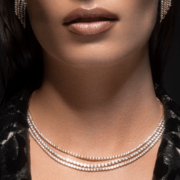 Illumine Necklace - Diamond Tennis Necklaces - ONDYN