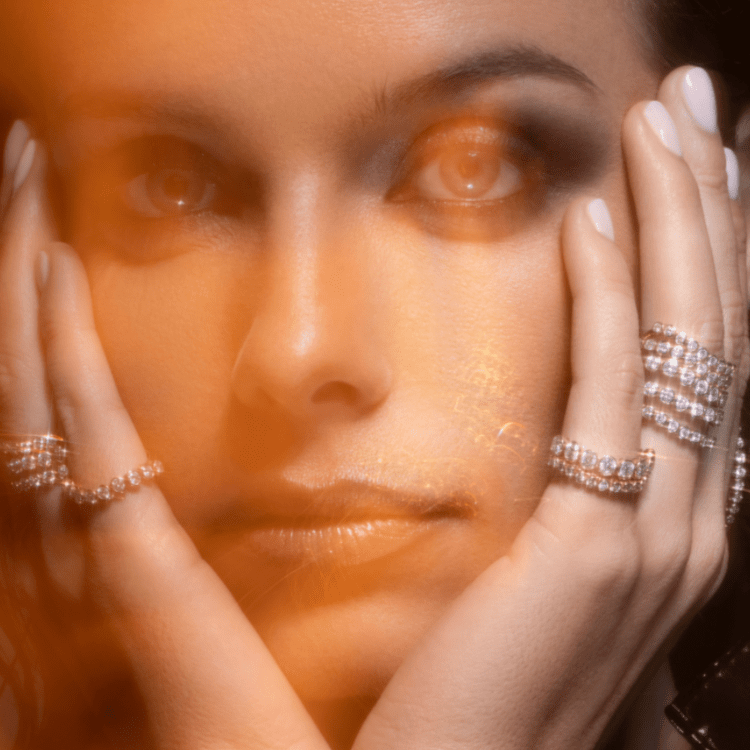 Large Capri Ring - Stackable Rings & Eternity Bands - ONDYN
